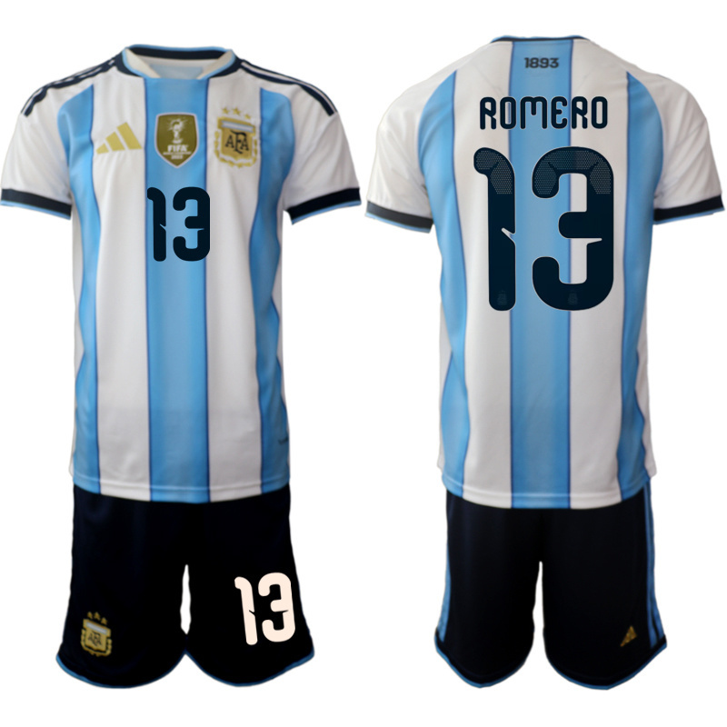 Men Argentina Long sleeve home 0128 style 2026 World Cup Soccer jersey->argentina jersey->Soccer Country Jersey